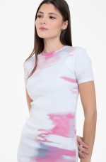 Calvin Klein šarena ženska mini haljina uskog kroja