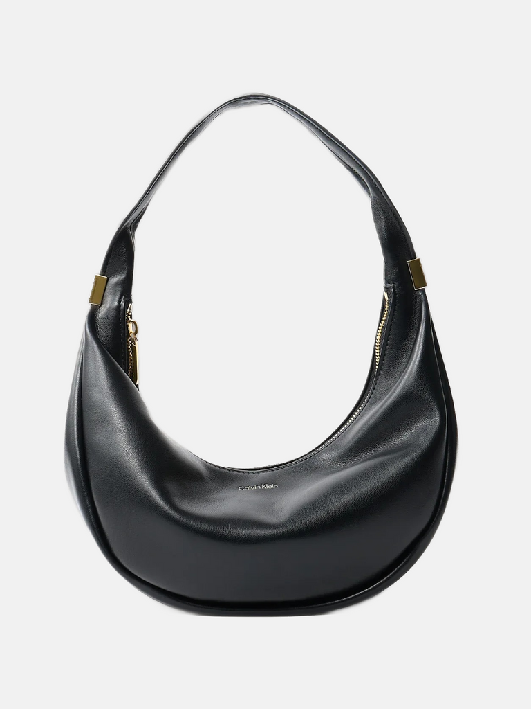 Calvin Klein crna ženska torba sa diskretnim logom brenda-[SKU]