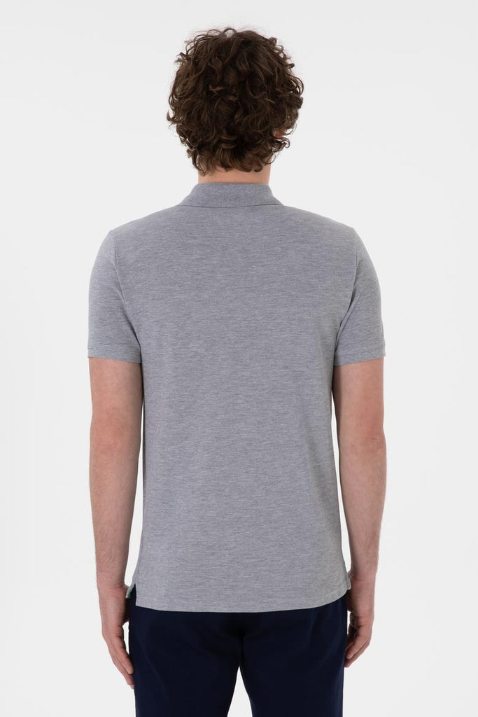 U.S. Polo Assn. siva muška majica s kratkim rukavima-[SKU]