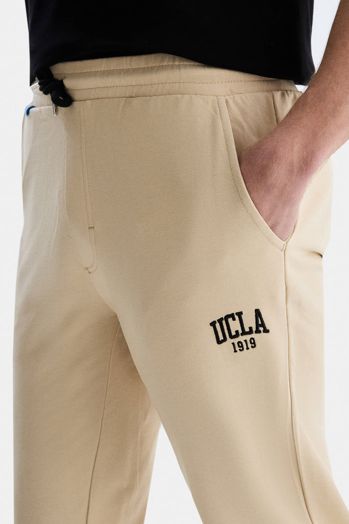 UCLA bež muška trenerka sa strukom na vezivanje-[SKU]