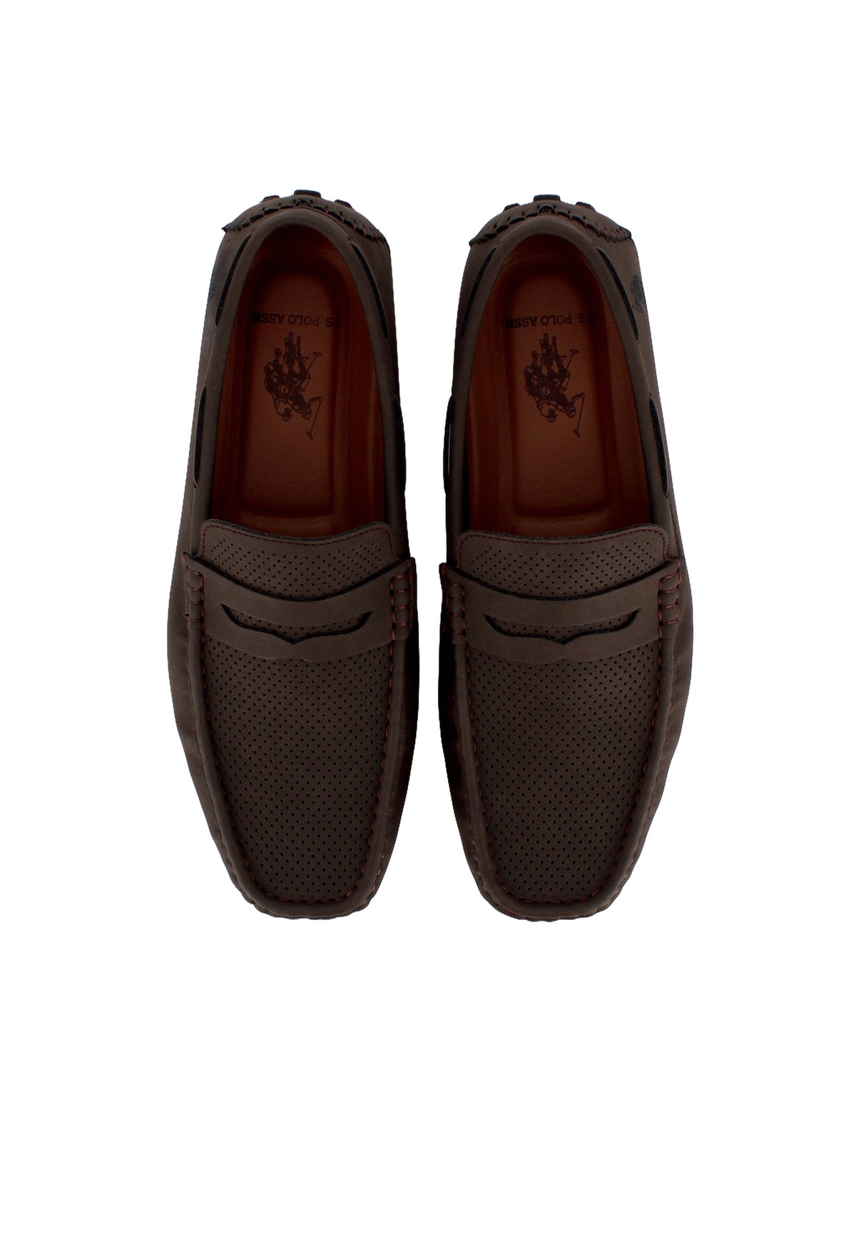 U.S. Polo Assn. smeđe muške mokasine
