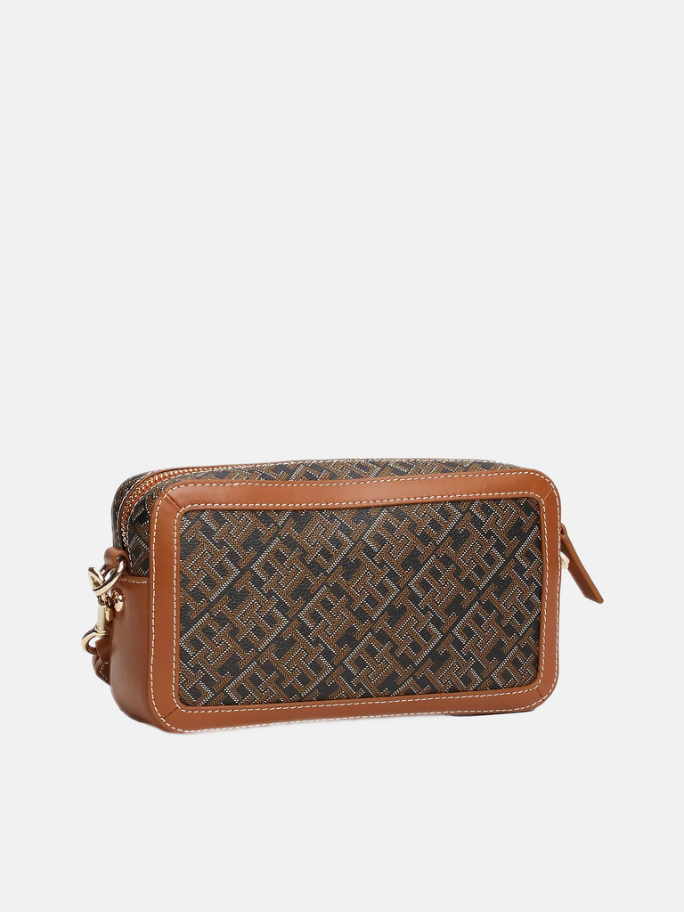 Tommy Hilfiger siva ženska torba s uzorkom-[SKU]