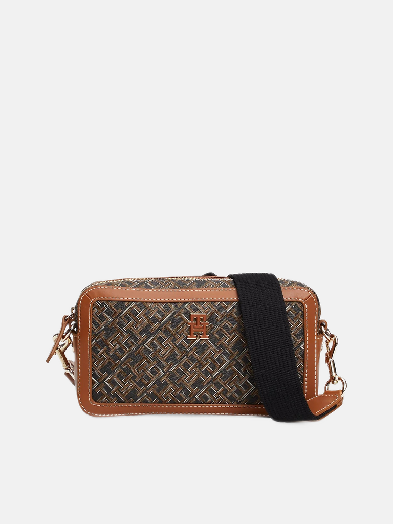 Tommy Hilfiger siva ženska torba s uzorkom-[SKU]