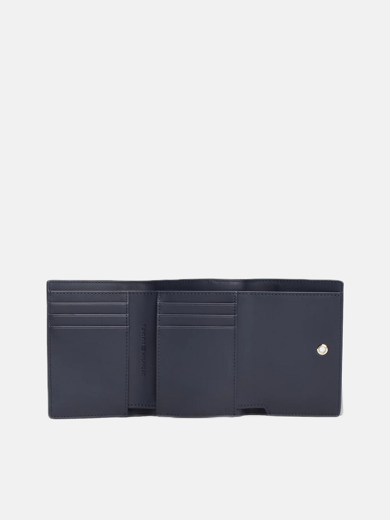 Tommy Hilfiger plavi ženski novčanik s teksturom-[SKU]