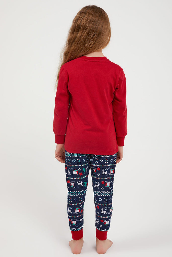 Arnetta crvena pidžama za djevojčice (AR2151-2-Red) 2