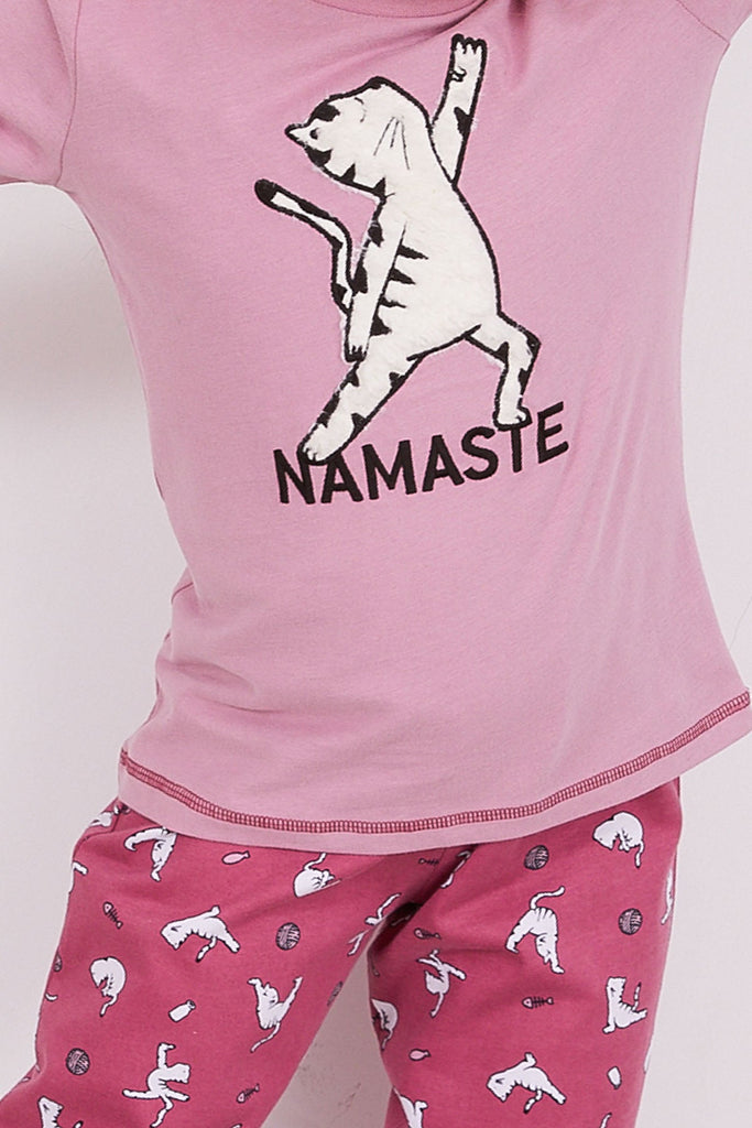 Arnetta ljubičasta pidžama za djevojčice (AR2188-2-Marginn) 3