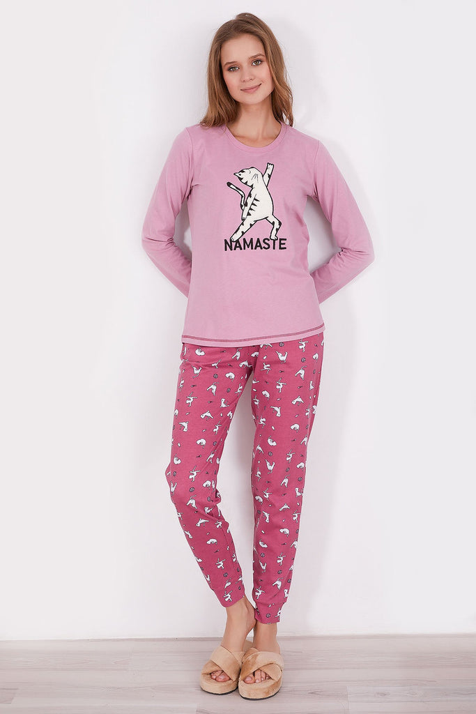 Arnetta ljubičasta ženska pidžama (AR2188-S-Lilac) 5