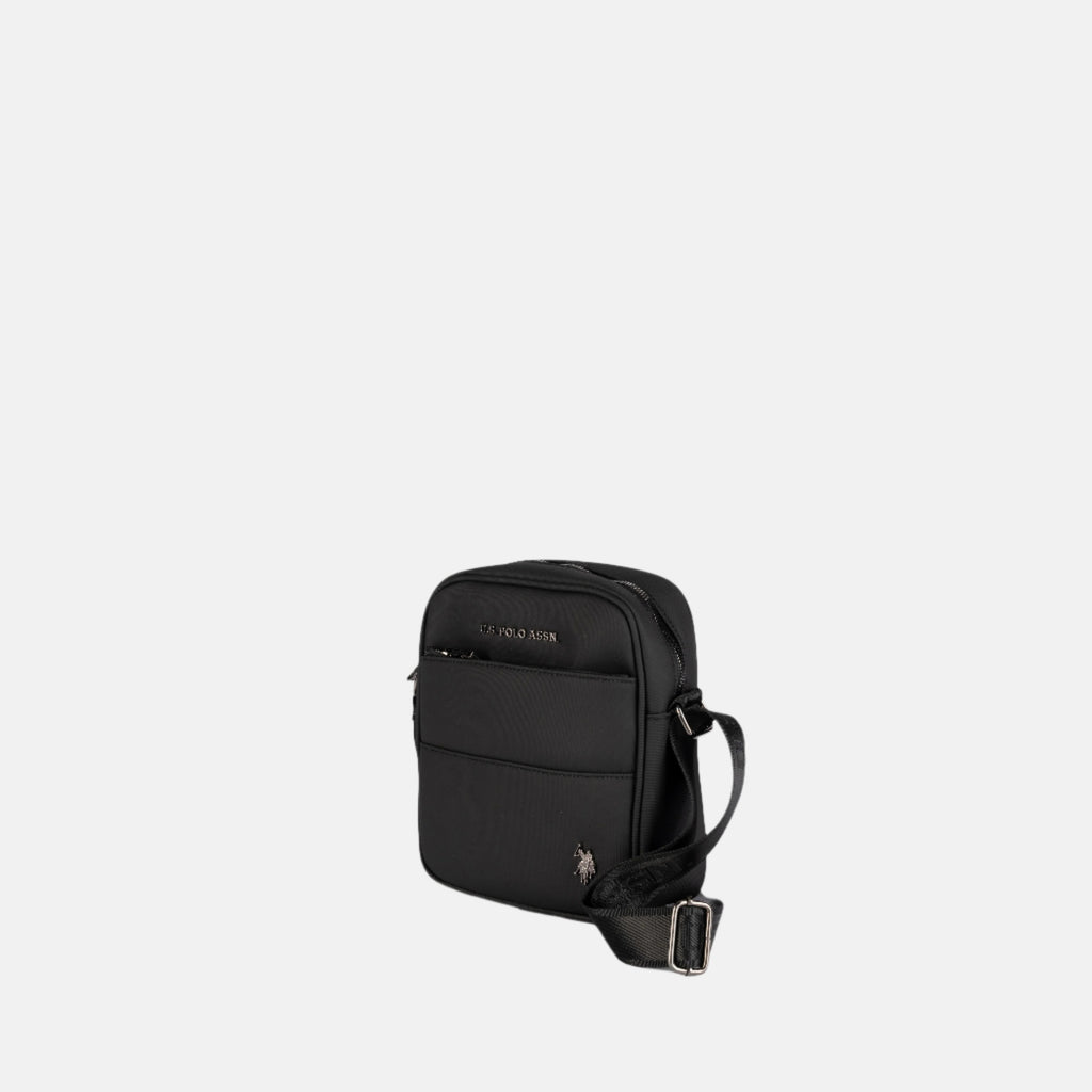 U.S. Polo Assn. crna muška torba s prilagodljivim remenom-[SKU]