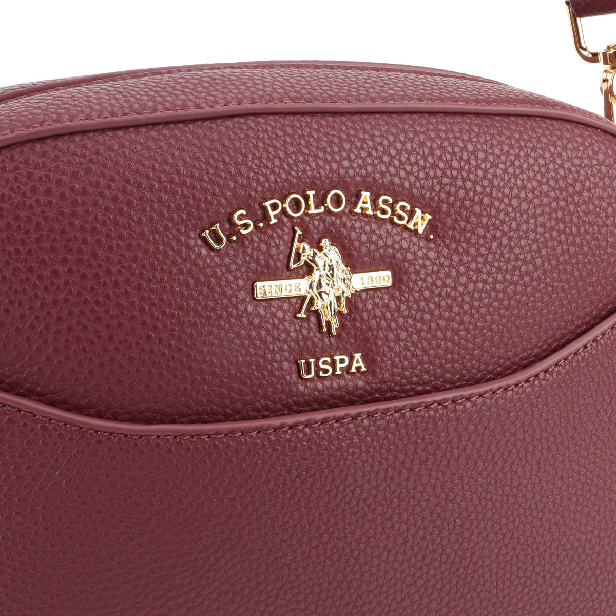 U.S. Polo Assn. bordo ženska torba preko tijela sa širokim remenom