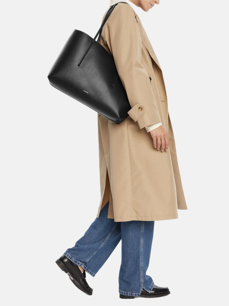 Calvin Klein crna ženska klasična torba-[SKU]