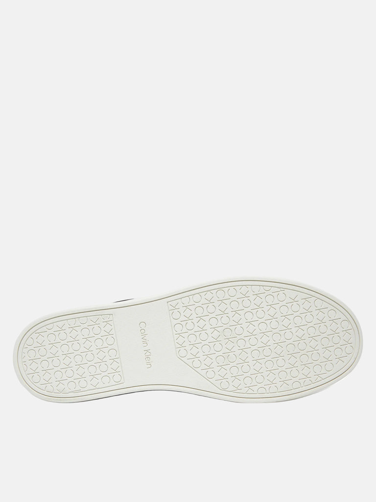 Calvin Klein sive muške patike od brušene kože-[SKU]