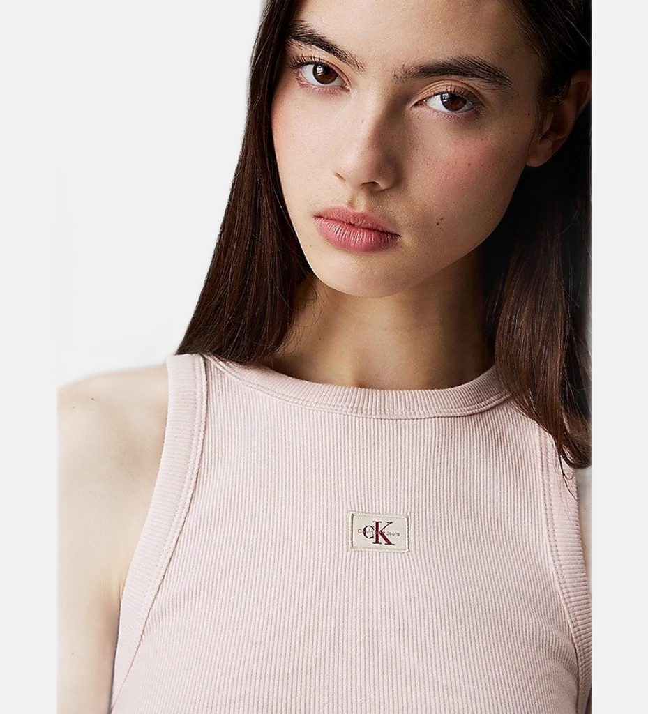 Calvin Klein rozi ženski top bez rukava-[SKU]