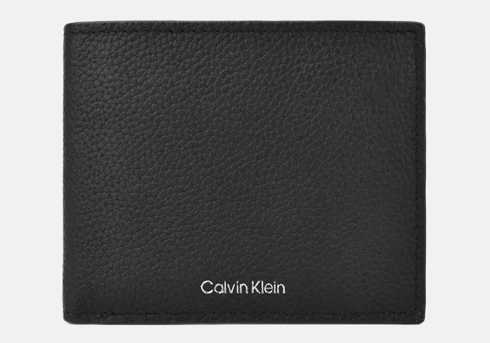 Calvin Klein crni muški novčanik sa više pretinaca za kartice-[SKU]