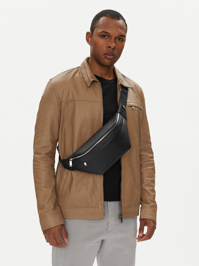 Calvin Klein crna muška elegantna torba-[SKU]