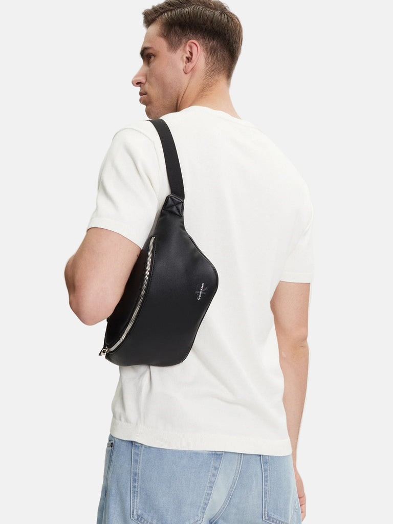 Calvin Klein crna muška torba sa logom CK-[SKU]