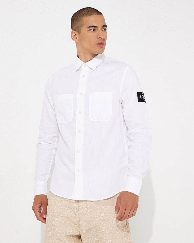 Calvin Klein bijela muška košulja (J30J322953-YAF) 1