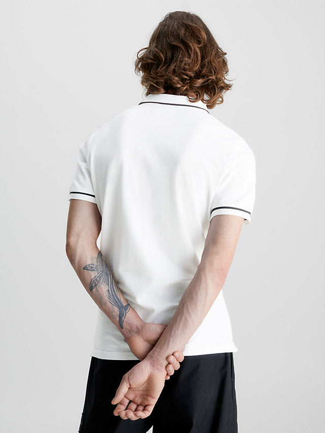 Calvin Klein bijela muška majica (J30J315603-YAF) 2