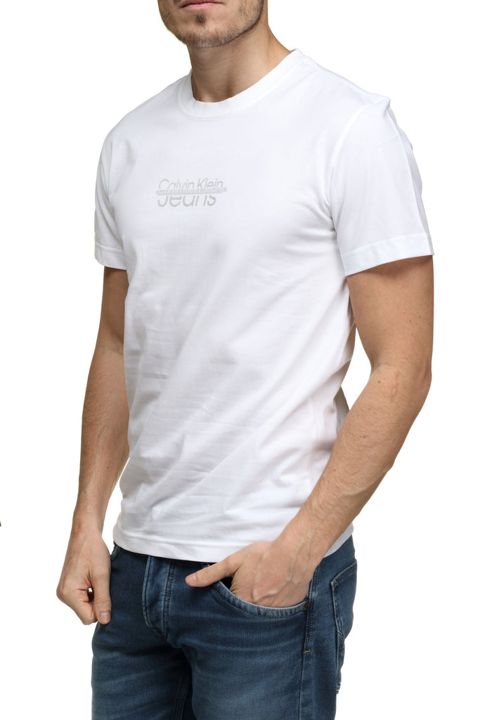 Calvin Klein bijela muška majica (J30J322504-YAF) 3