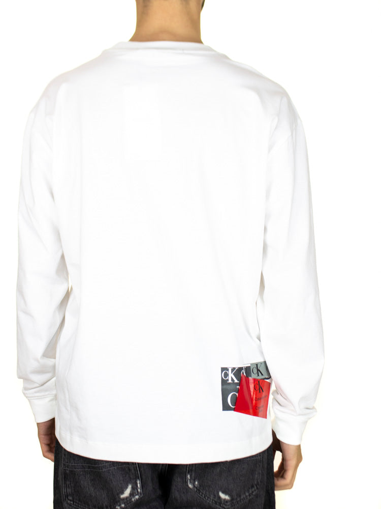 Calvin Klein bijela muška majica (J30J322748-YAF) 2