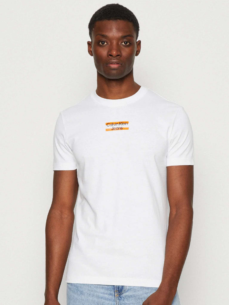 Calvin Klein bijela muška majica (J30J322872-YAF) 1