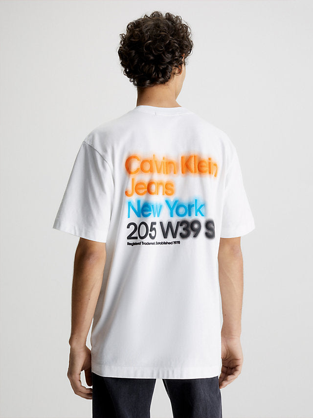 Calvin Klein bijela muška majica (J30J322873-YAF) 2