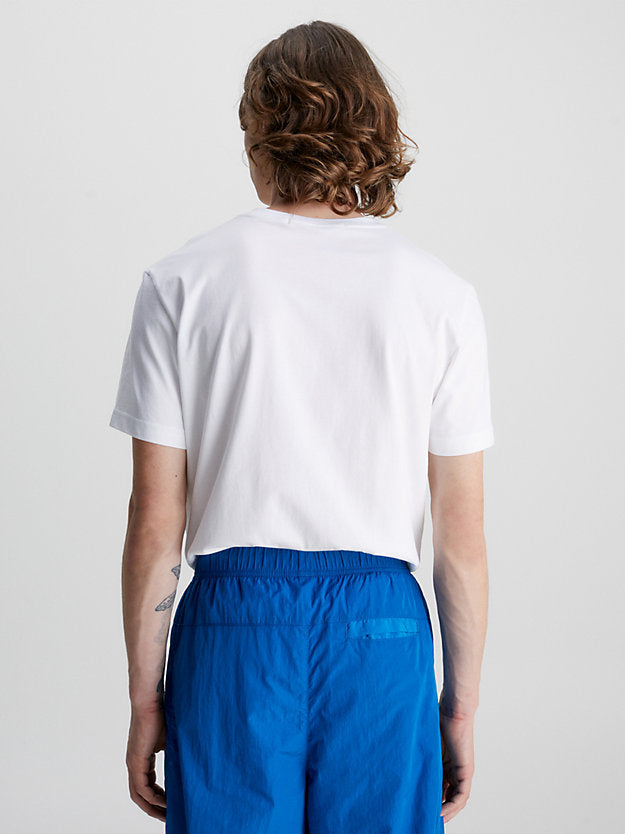Calvin Klein bijela muška majica (J30J322879-YAF) 2