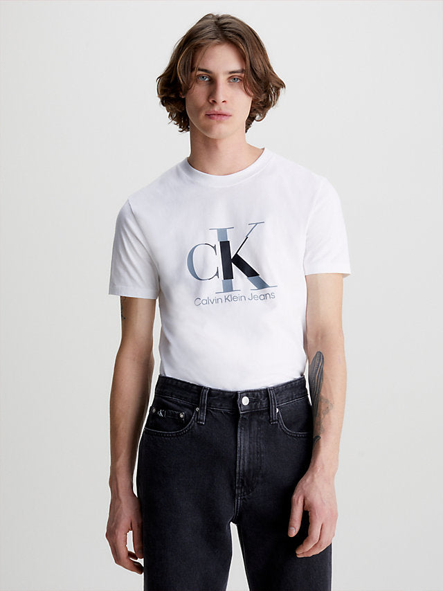 Calvin Klein bijela muška majica (J30J323299-YAF) 1