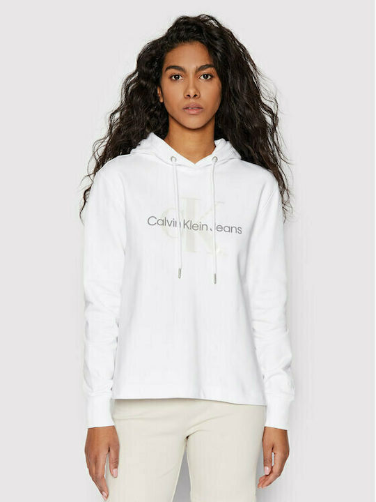 Calvin Klein bijela ženska dukserica (J20J218103-YAF) 1