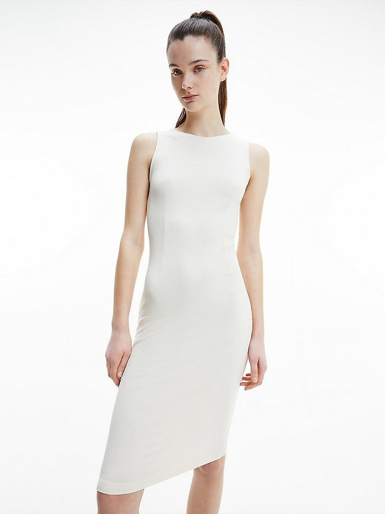 Calvin Klein bijela ženska haljina (J20J216458-ACJ) 1