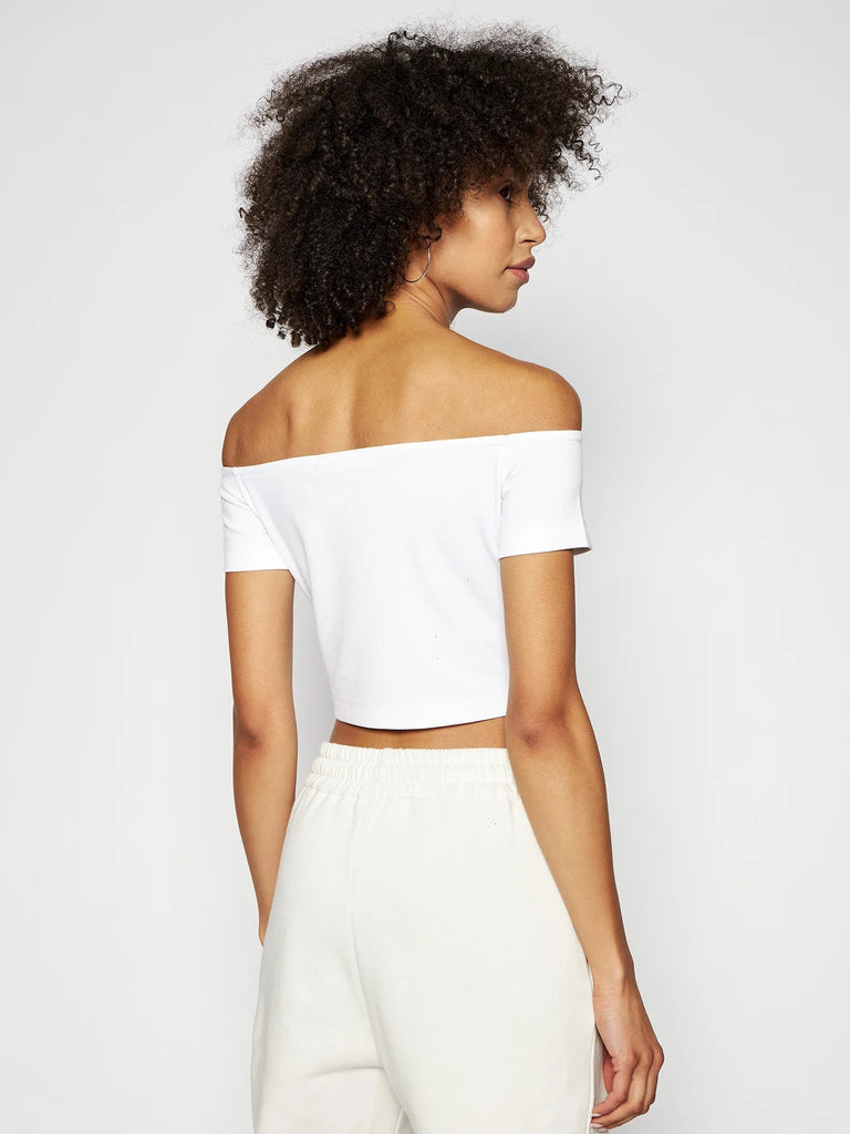 Calvin Klein bijela ženska majica (J20J215700-YAF) 2