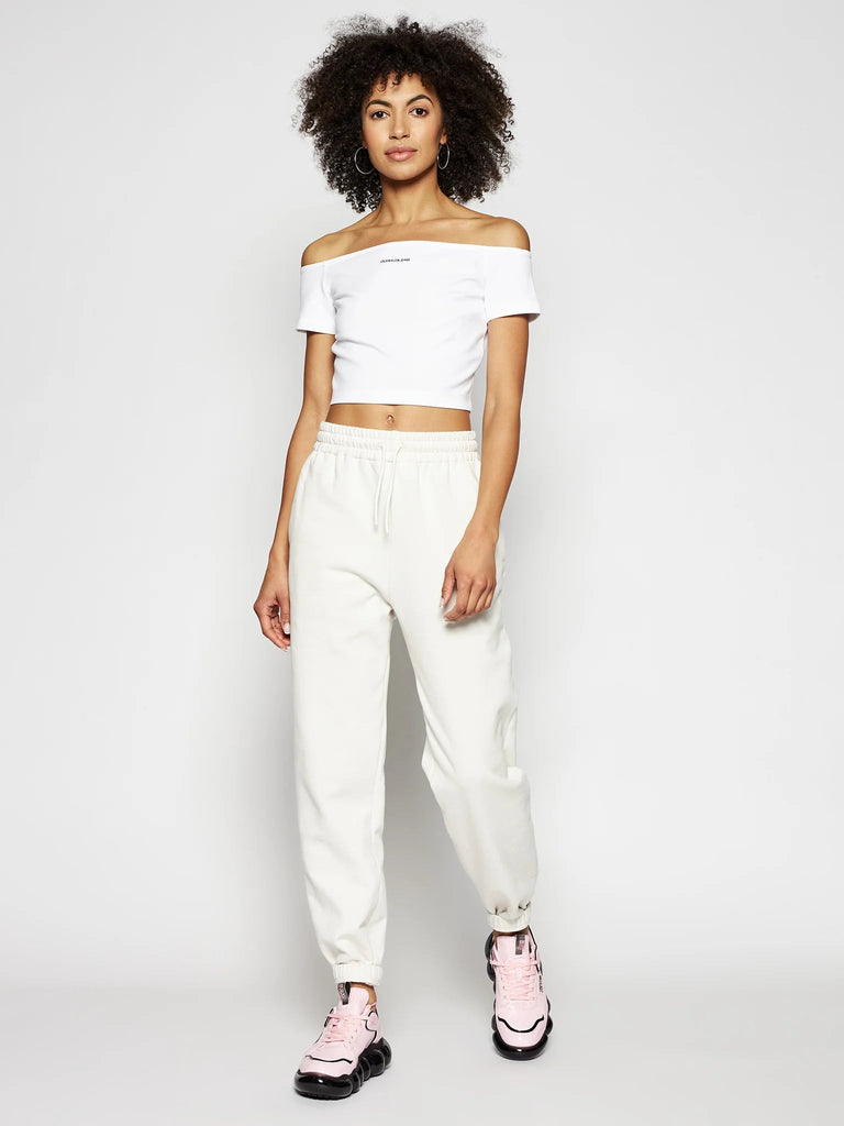 Calvin Klein bijela ženska majica (J20J215700-YAF) 3