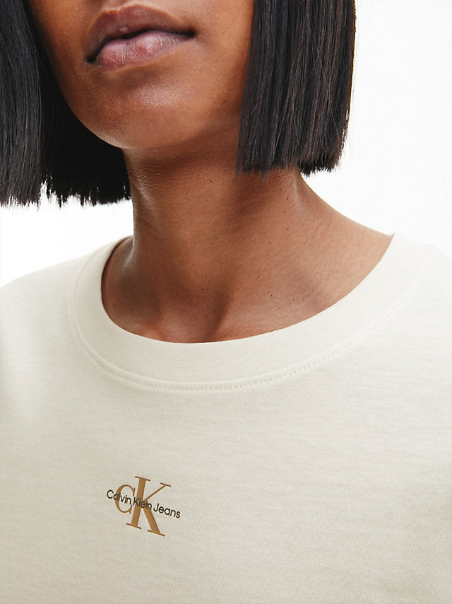 Calvin Klein bijela ženska majica (J20J220300-YBI) 3