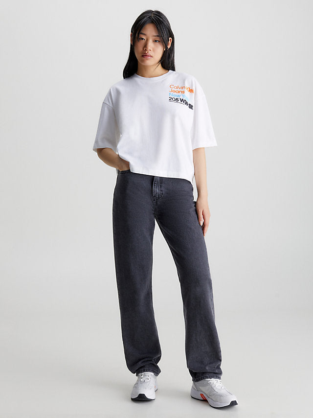 Calvin Klein bijela ženska majica (J20J221135-YAF) 4