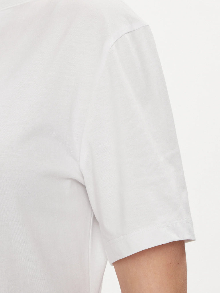 Calvin Klein bijela ženska majica s šarenim printom-[SKU]