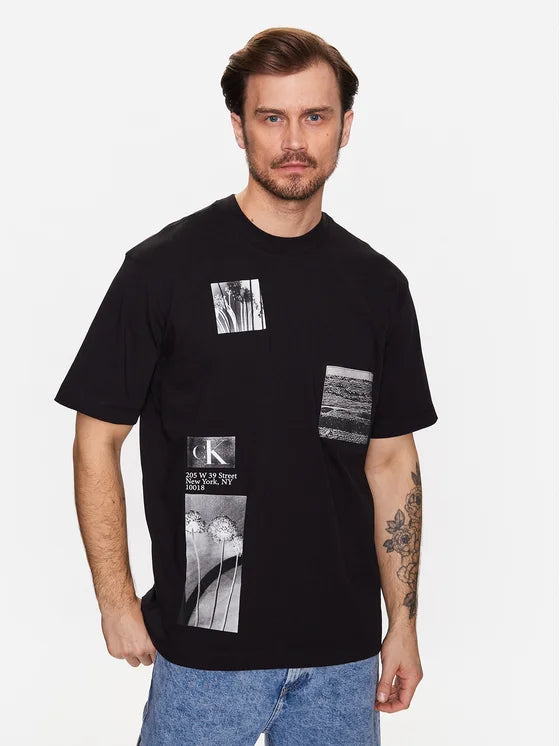 Calvin Klein crna muška majica (J30J322868-BEH) 1