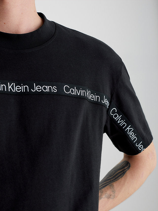 Calvin Klein crna muška majica (J30J323253-BEH) 3