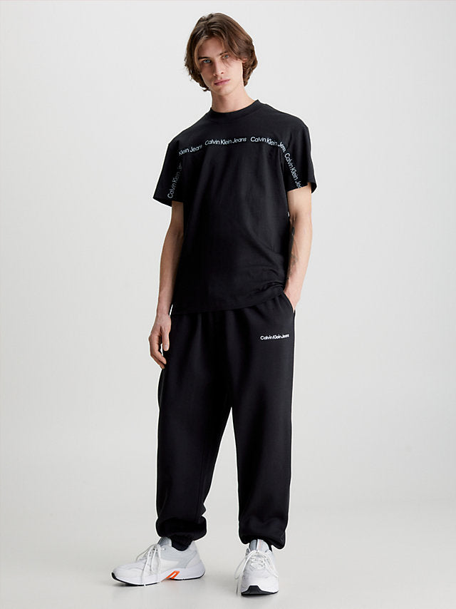 Calvin Klein crna muška majica (J30J323253-BEH) 4