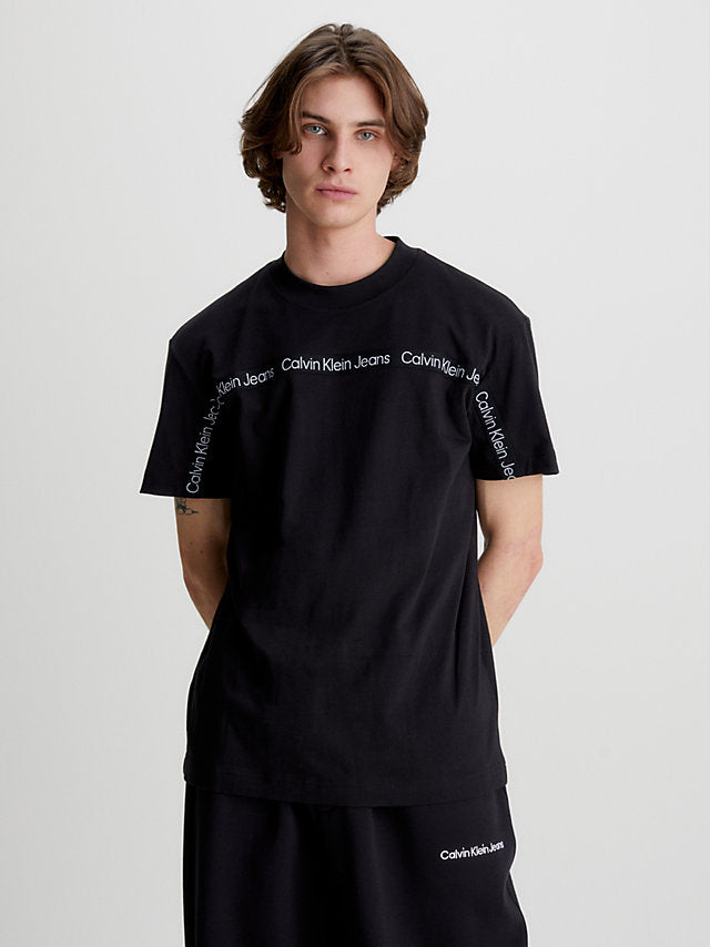 Calvin Klein crna muška majica (J30J323253-BEH) 1
