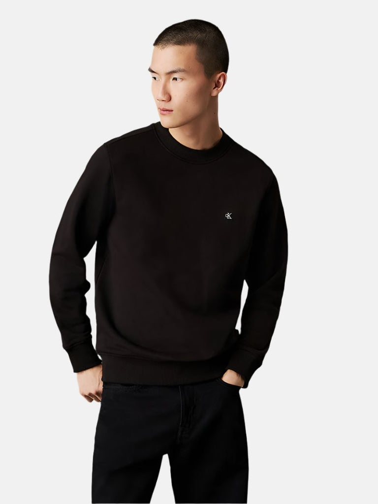 Calvin Klein crna muška majica sa okruglim izrezom-[SKU]