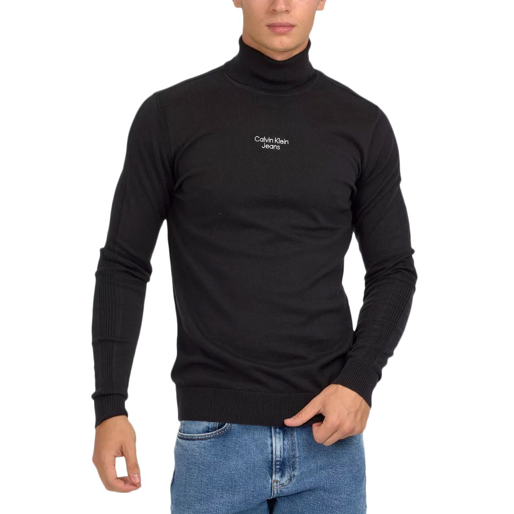 Calvin Klein crni muški džemper (J30J321696-BEH) 1