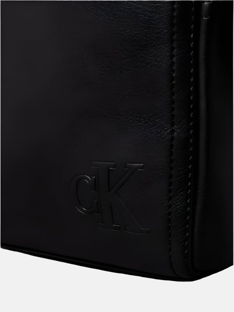 Calvin Klein crna muška torba s podesivom naramenicom-[SKU]