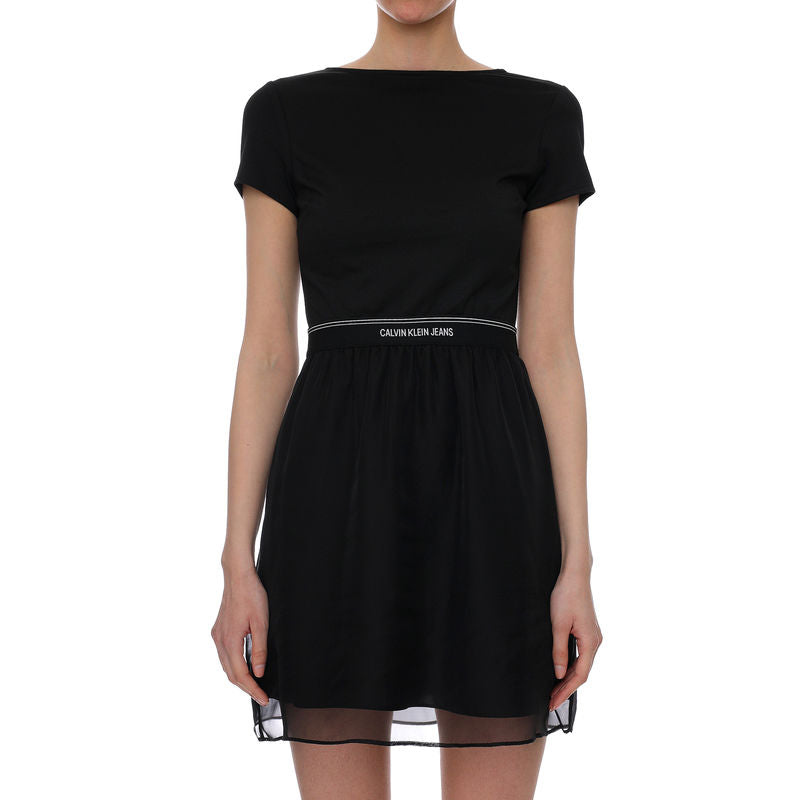 Calvin Klein crna ženska haljina (J20J215692-BEH) 1