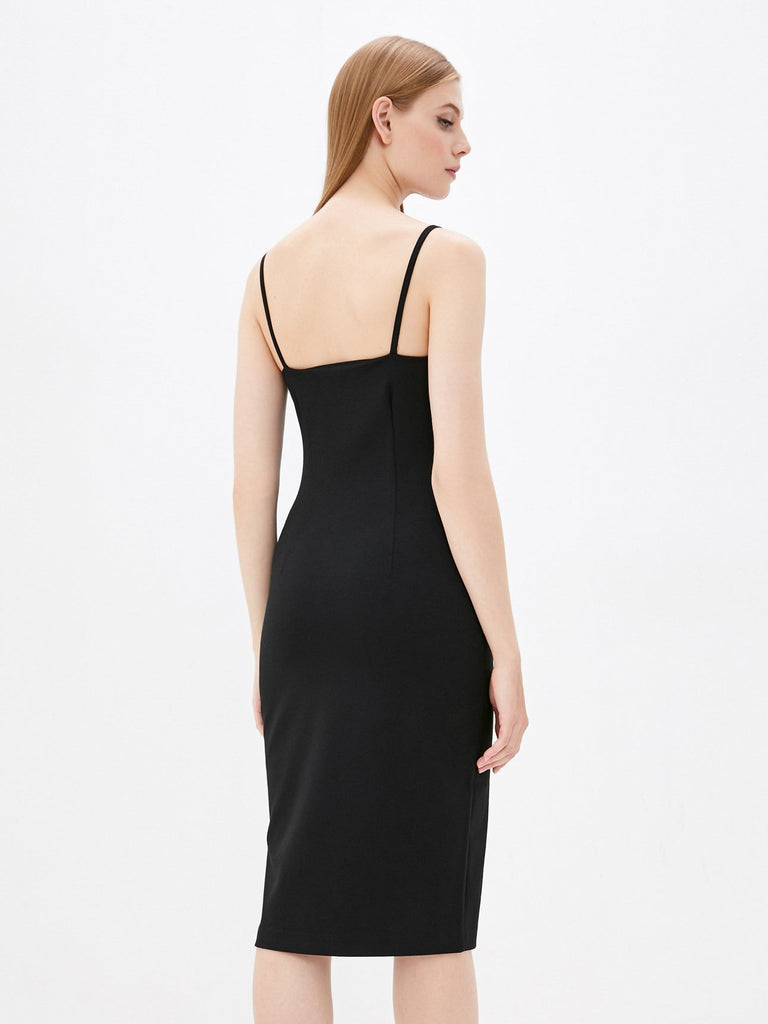 Calvin Klein crna ženska haljina (J20J216716-BEH) 3