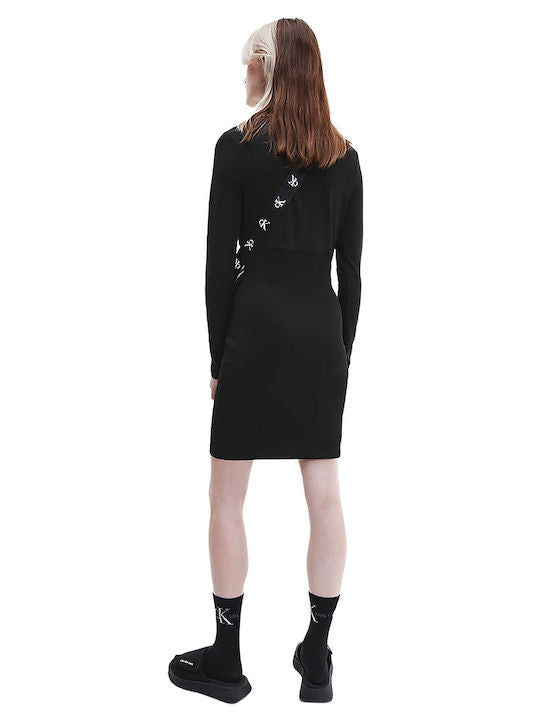 Calvin Klein crna ženska haljina (J20J219069-BEH) 2