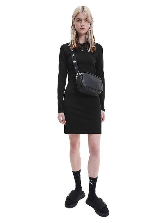 Calvin Klein crna ženska haljina (J20J219069-BEH) 1