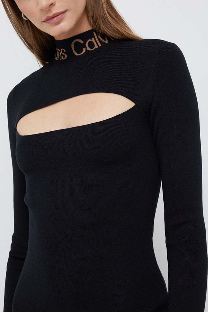 Calvin Klein crna ženska haljina (J20J219872-BEH) 3