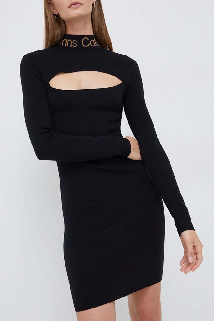Calvin Klein crna ženska haljina (J20J219872-BEH) 4