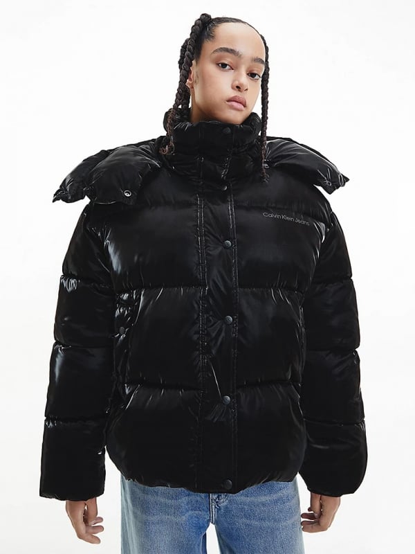 Calvin Klein crna ženska jakna (J20J219838-BEH) 4