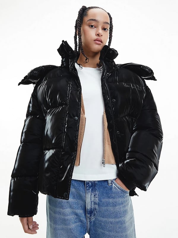 Calvin Klein crna ženska jakna (J20J219838-BEH) 1