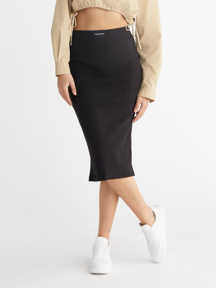 Calvin Klein crna ženska suknja (J20J220018-BEH) 3